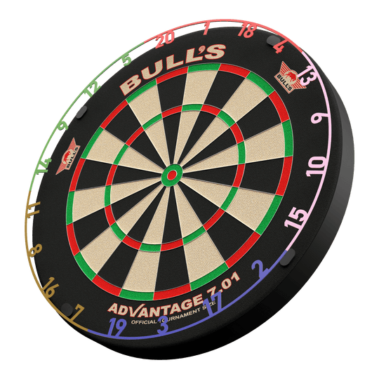 Juego de anillos con números de los Bulls NL - 5 colores Zu sehen ist das Bulls NL Zahlenring Number Ring Set - 5 Farben. Das Set beinhaltet mehrere bunte Zahlenringe für Dartscheiben.