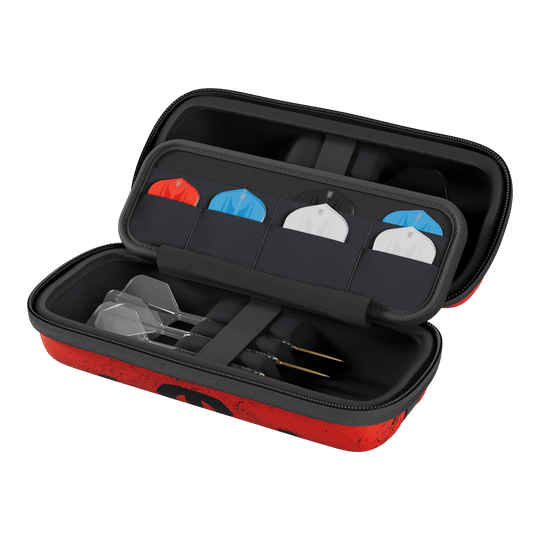 Estuche para dardos Target Star Wars Boa - Darth Maul Abgebildet ist das Target Star Wars Boa Dartcase mit Darth Maul als Motiv. Die Darttasche bietet Schutz und Stil für Ihre Ausrüstung.