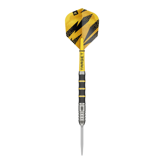 Dardos de acero Target Buzz 02 Swiss Points Das Foto präsentiert die Target Buzz 02 Swiss Points Steeldarts. Sie bieten ein optimales Spielerlebnis.