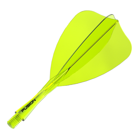Sistema de eje de vuelo Winmau Fusion Arrow amarillo neón Abgebildet ist ein einzelner neon-gelber Dart-Schaft und -Flight des Winmau Fusion Flight Shaft Systems Arrow 22mm. Dieses Zubehör ist für den Dartsport geeignet.