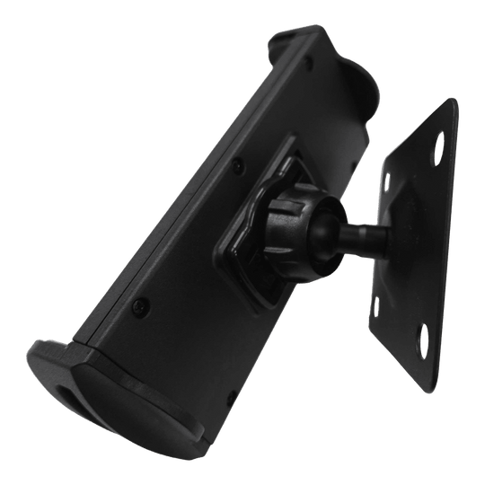 Soporte de pared para tablet McDart TABSteady Die Abbildung zeigt die McDart TABSteady Tablet Wandhalterung. Sie besteht aus robustem Material und ermöglicht die sichere Befestigung eines Tablets an der Wand.