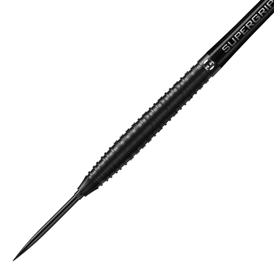 Dardos de acero de punta rápida cónica Harrows NX90 Black Edition Hier sieht man die Harrows NX90 Black Edition Tapered Quick Point Steeldarts. Das Bild stellt die Details des Produkts dar.
