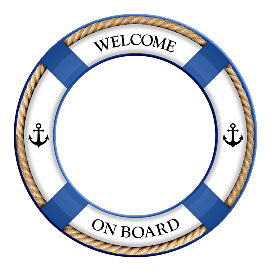 Marco para dardos McDart On Board - Con texto personalizado Das Bild zeigt ein Produkt mit dem Namen MSF-G1_McDart_OnBoard_Dartboard_Surround_Blau_2. Es ist wahrscheinlich Zubehör für ein Dartboard in Blau.