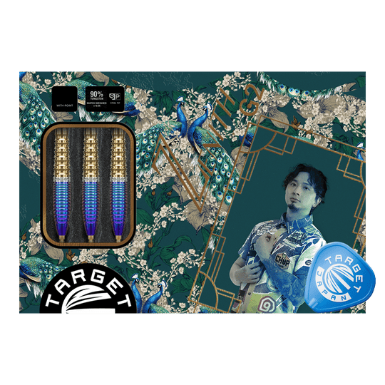 Dardos de acero Target Japan Prime Series Zenith GEN2 Swiss Point - 23 g Gezeigt wird das Produkt Target Japan Prime Series Zenith GEN2 Swiss Point Steeldarts - 23g. Es handelt sich um hochwertige Steeldarts für das Dartspiel.