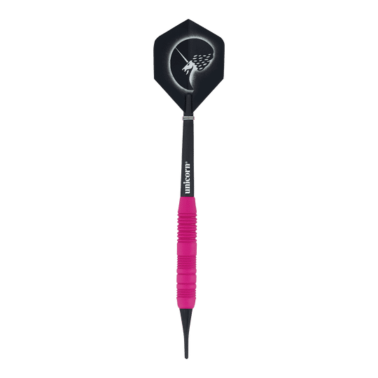 Dardos blandos de goma Unicorn Core Plus rosa - 19 g