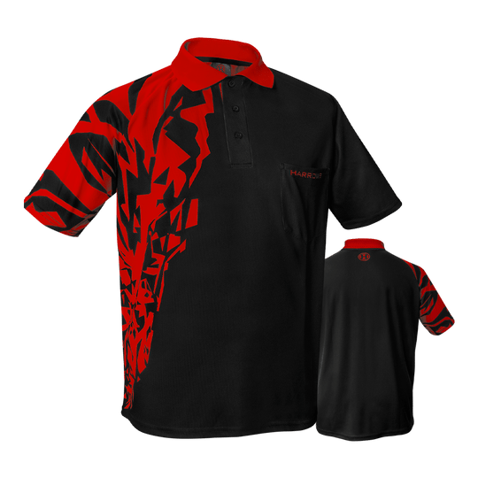 Camiseta Dardos Harrows Rapide - Rojo