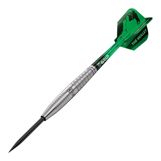 Dardos de acero Bulls Danny Jansen G2 Abgebildet ist das Produkt Bulls Danny Jansen G2 Steeldarts. Das Bild zeigt die Form und das Design dieses Steeldarts-Modells.