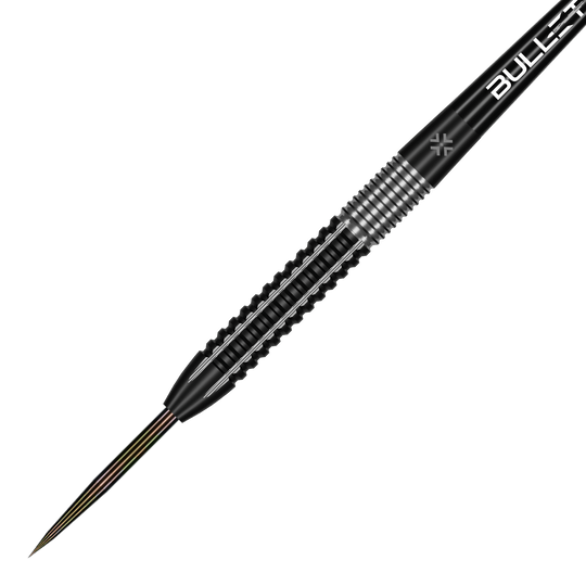 Dardos de acero Bullet Diesel Bullet Diesel Steeldarts sind Steeldarts für Dartspieler. Auf dem Bild ist das Produkt klar erkennbar.