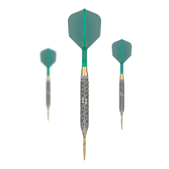 Dardos de acero Target Elysian Archetype 58 Edición Limitada - 24 g Abgebildet ist das Target Elysian Archetype 58 Limited Edition Steeldarts Set mit 24g. Diese limitierte Edition bietet ein einzigartiges Design und hohe Qualität.