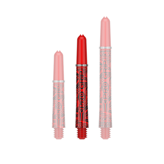 Cañas de tinta Target Pro Grip - 3 juegos - Rojo