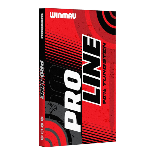 Winmau Pro-Line 90% Steeldarts Abgebildet sind die Winmau Pro-Line 90% Steeldarts. Diese Darts eignen sich ideal für präzises Werfen beim Dartsport.