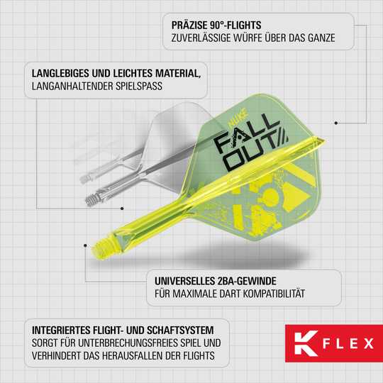 Vuelos de Target K-Flex Luke Littler Fallout No6 Vuelos de Target K-Flex Luke Littler Fallout No6