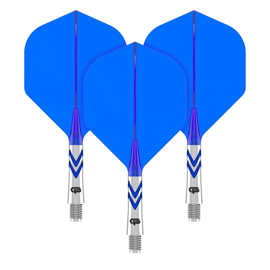 Vuelos Red Dragon Nitro Flite - Gerwyn Price No2 Bild eines Red Dragon Nitro Flite Gerwyn Price No2 Flights Short 22mm Dartflugs. Das Produkt liegt auf weißem Hintergrund.