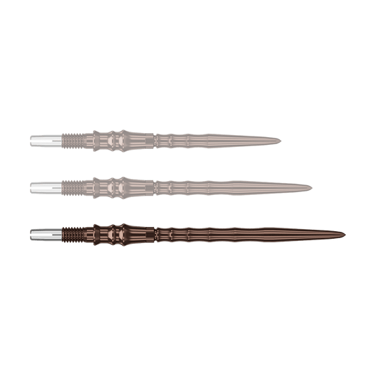 Puntas Steldart de punta suiza premium Target Japan - Sílice Hier ist eine einzelne Steeldartspitze Silica mit 40mm Länge abgebildet. Die Spitze ist Teil der Target Japan Premium SwissPoint Serie.