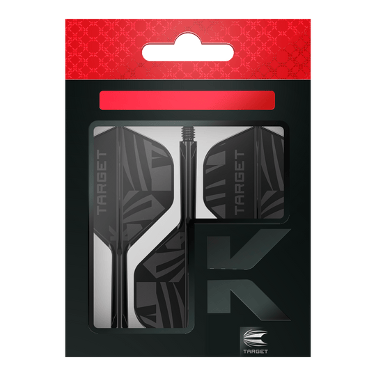 Vuelos estándar Target K-Flex Black No2 Vuelos estándar Target K-Flex Black No2