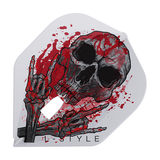 Plumas blancas transparentes estilo L Ryan Searle V3 L1PRO