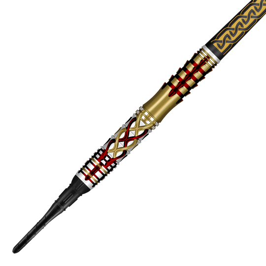 Dardos blandos Shot Goths Alaric - 20 g Zu sehen ist das Produkt Shot Goths Alaric Softdarts - 20g. Die Softdarts werden hier in einer seitlichen Perspektive abgebildet.