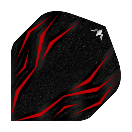 Vuelos de la Misión Lava Roja N.° 6 Mission Lava Red No6 Flights sind auf diesem Bild abgebildet. Die Flights sind in Rot und werden für Dartpfeile verwendet.