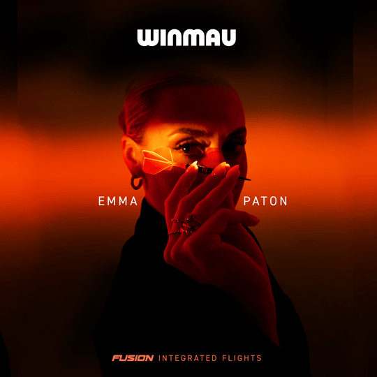 Hier wird das Produkt Winmau Emma Paton Edit Steeldarts - 23 g präsentiert. Dies sind stilvolle Steeldarts mit einem Gewicht von 23 Gramm.