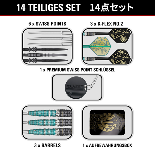 Target Japan The Rising Miracle Combination Edición Limitada Swiss Point Steeldarts Target Japan The Rising Miracle Combination Edición Limitada Swiss Point Steeldarts