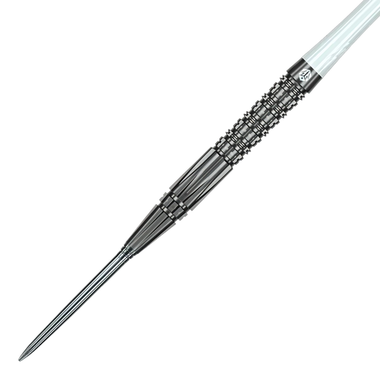 Dardos de acero Caliburn Prisma P2 - 20,5 g Die Abbildung zeigt die Caliburn Prisma P2 Steeldarts mit einem Gewicht von 20,5g. Das Produkt eignet sich ideal für Steeldartspieler.
