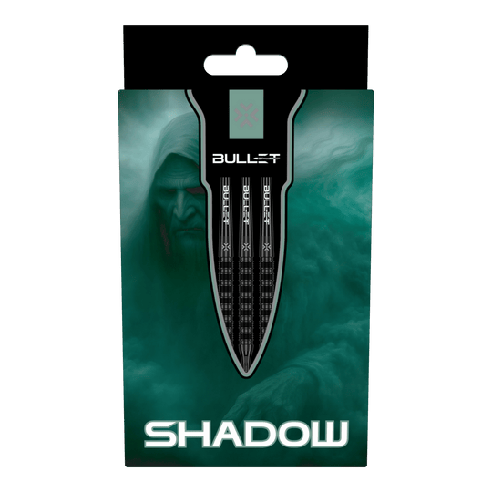 Dardos suaves Bullet Shadow - 20 g Hier sieht man die Bullet Shadow Softdarts - 20g. Sie sind optimal für Softdart-Spiele geeignet.
