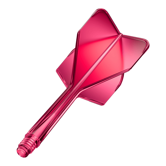 Sistema de eje de vuelo GOAT A1R No6 - Rosa neón Das Produkt GOAT A1R No6 Flight-Shaft-System in Neon Pink ist abgebildet. Das Dartzubehör besticht durch seine auffällige pinke Farbe.
