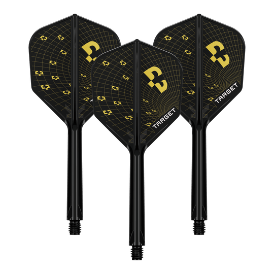 Vuelos Target K-Flex Bolide No6 Foto eines Sets von Dart-Flights, vermutlich Target K-Flex Bolide No6 in 33mm. Es sind mehrere der Flights zu sehen.