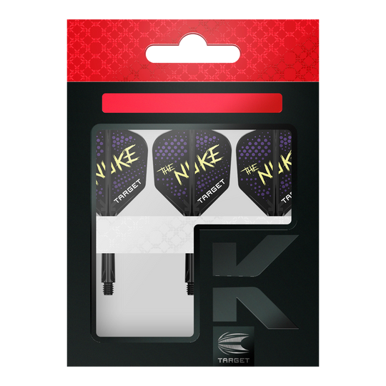 Target K-Flex Luke Littler Black No6 Flight-System