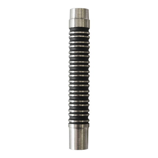 Barriles para dardos blandos McDart Black Ring 2 - 18 g Zu sehen sind die McDart Black Ring 2 Softdart Barrels - 18g. Sie besitzen eine schwarze Farbe mit auffälligen Ringen.