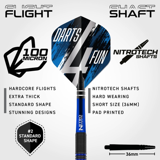 Dardos de acero Red Dragon David Williams V1 - 23 g Dieses Bild zeigt Red Dragon David Williams V1 Steeldarts - 23g. Sie eignen sich perfekt für professionelle Dartspieler.