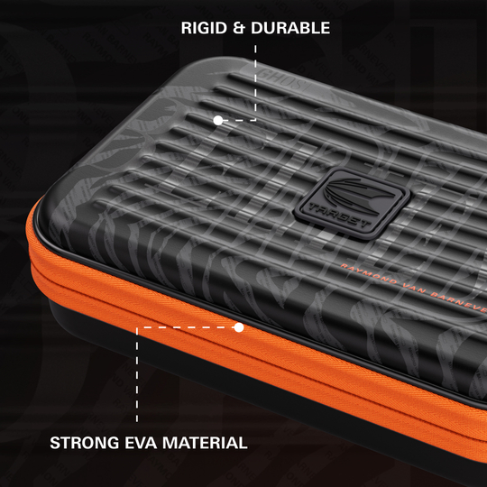Estuche para dardos Takoma XL Ghost Series Raymond Van Barneveld Das Bild zeigt das Takoma XL Ghost Series Raymond Van Barneveld Dartcase. Das Dartcase dient zur sicheren Aufbewahrung von Dartpfeilen.