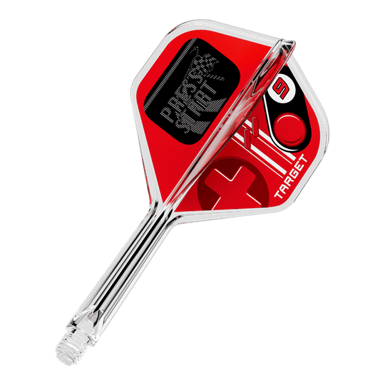 Target K-Flex Press Start No2 Vuelos estándar Abbildung des Artikels 410586_Target_K-Flex_PressStart_No2_Standard_Flights_26mm_1. Das Bild zeigt ein Produkt aus dem Bereich Darts oder Dartzubehör.