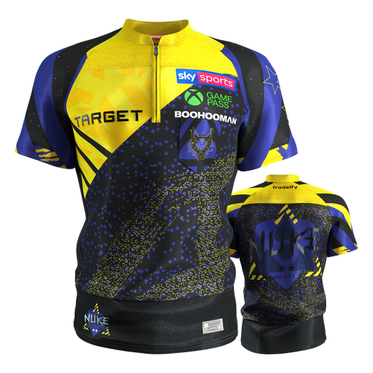 Camiseta de dardos de Luke Littler de Target 2027