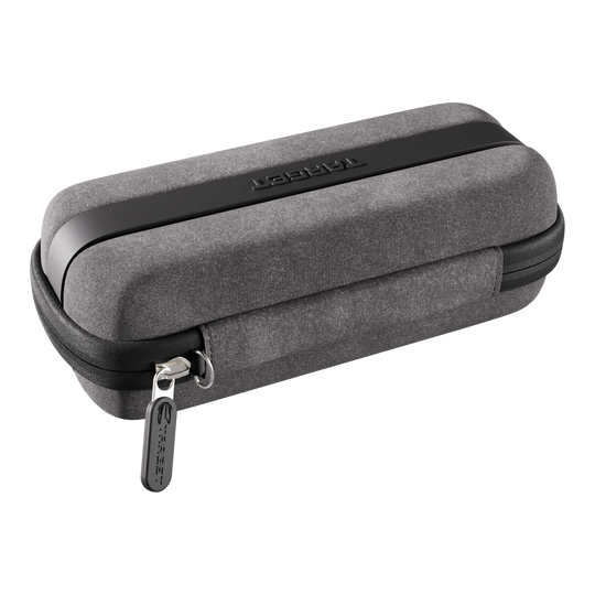 Abgebildet ist ein Target BOA Dartcase in Grau und Hellgrau. Das Etui dient zur Aufbewahrung von Dartzubehör.