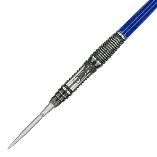 Dieses Bild zeigt die Target Japan Rising Sun GEN 10.5 Swiss Point Steeldarts. Das Produkt steht für Präzision und Qualität im Dartsport.