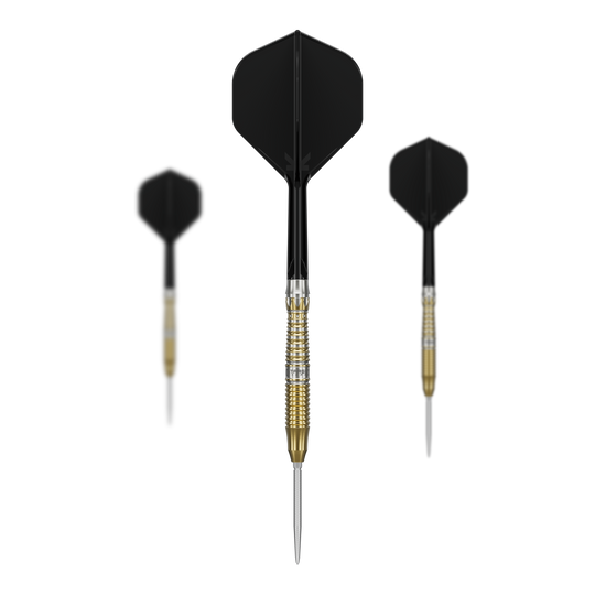 Dardos Target Japan Black Marque Enzo Swiss Point de acero Dieses Bild präsentiert die Target Japan Black Marque Enzo Swiss Point Steeldarts im Set. Die Darts sind für professionelle Spieler geeignet.