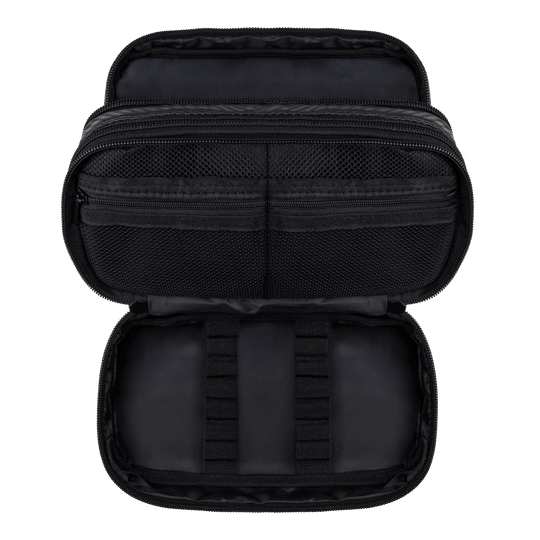 Cartera de carbono Bulls NL Hier ist das Bulls NL Carbon Wallet abgebildet. Diese Carbon-Brieftasche bietet sicheren Platz für Dartartikel.