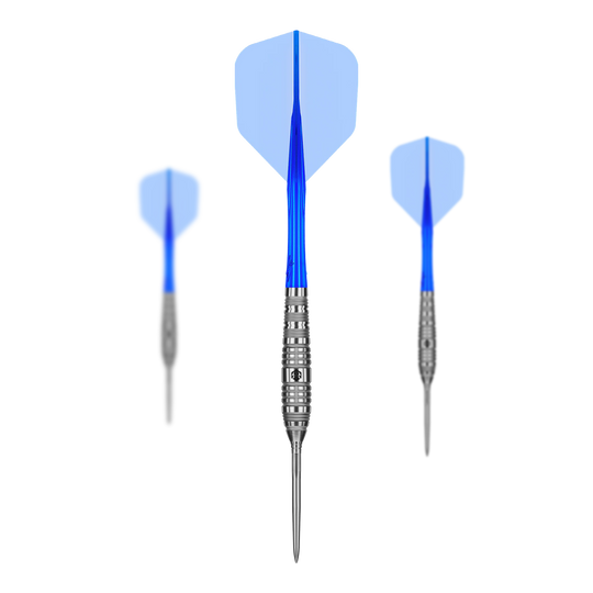 Dardos de acero Caliburn Rix EZ-EVO R3 Hier sind die Caliburn Rix EZ-EVO R3 Steeldarts abgebildet. Das Produkt eignet sich ideal für präzises Dartspielen.