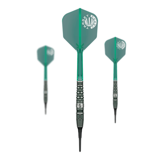 Dardos blandos Target Japan Prime Series PW GEN 3 - 19 g Hier sehen Sie Target Japan Prime Series PW GEN 3 Softdarts - 19g als komplettes Set. Das Set ist ideal für Softdartspieler geeignet.