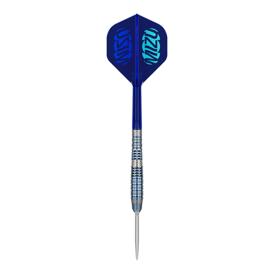 Dardos de acero Target Japan Mizu Serie 03 Swiss Point Das Bild zeigt die Target Japan Mizu Series 03 Swiss Point Steeldarts. Diese Darts sind für professionelle Dartspieler geeignet.