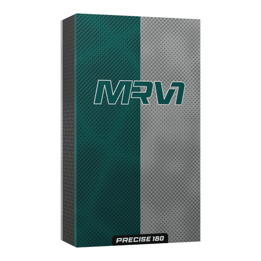 Das Produkt Precise 180 MRV1 Steeldarts - 23g ist abgebildet. Die Darts eignen sich für professionelle Spieler.