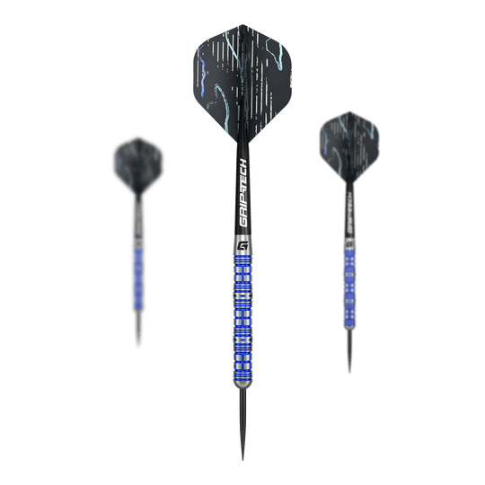 Dardos de acero GOAT Surfer Abgebildet ist das Produkt GOAT Surfer Steeldarts. Es handelt sich um ein Set hochwertiger Steeldarts für das Dartspiel.