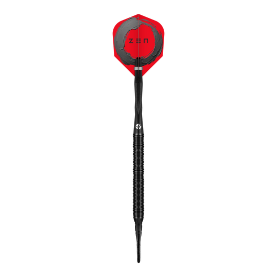 Dardos blandos rectos Shot ZEN - 20 g Das Bild zeigt die Shot ZEN Straight Softdarts mit einem Gewicht von 20g. Die Darts sind für das Softdartspiel geeignet.