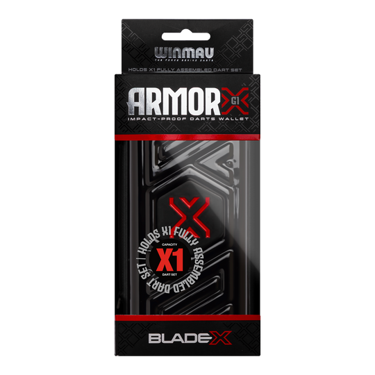 Cartera de dardos Winmau Blade X Armor G1 Ein Bild mit dem Dateinamen 8534_Winmau_Blade_X_Armor_G1_Dartwallet_3. Es zeigt vermutlich ein Produkt aus dem Bereich Darts oder Zubehör.