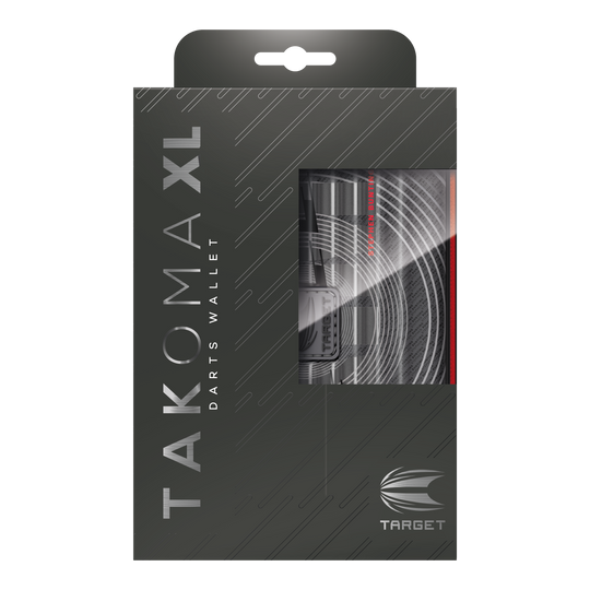 Estuche para dardos Takoma XL Ghost Series de Stephen Bunting Abgebildet ist das Takoma XL Ghost Series Stephen Bunting Dartcase. Das Dartcase ist ein spezielles Etui zur sicheren Aufbewahrung von Dartpfeilen.