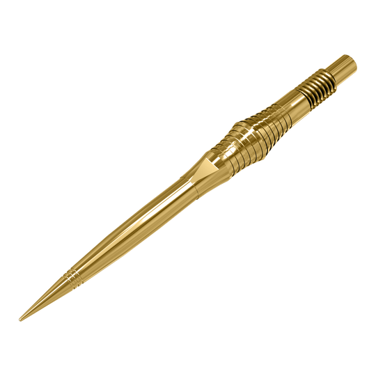 Harrows Quick Point Spire Elite Series Dartspitzen - Gold Harrows Quick Point Spire Elite Series Dartspitzen in Gold. Die Spitzen haben eine edle goldene Oberfläche.