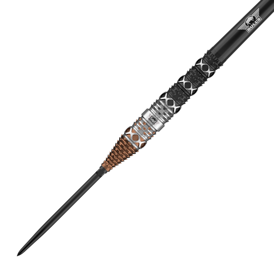 Die Bulls NL Max Hopp 95% Convertible Points Steeldarts bieten hochwertige Verarbeitung und eine variable Spitzenlösung. Sie sind ideal für ambitionierte Dartspieler geeignet.