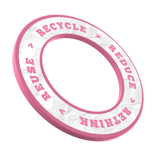 McDart Reciclar Reducir Repensar Reutilizar Marco de dardos Hier ist das Produkt ‚MSF-C10 McDart Recycle Reuse Reduce Rethink Surround Rosa‘ abgebildet. Die Dart-Surround ist in einem rosafarbenen Ton gestaltet.