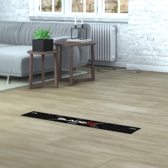 Línea de lanzamiento Winmau Blade X Hier ist die Winmau Blade X Abwurflinie abgebildet. Sie wird beim Dartspiel als Markierung verwendet.